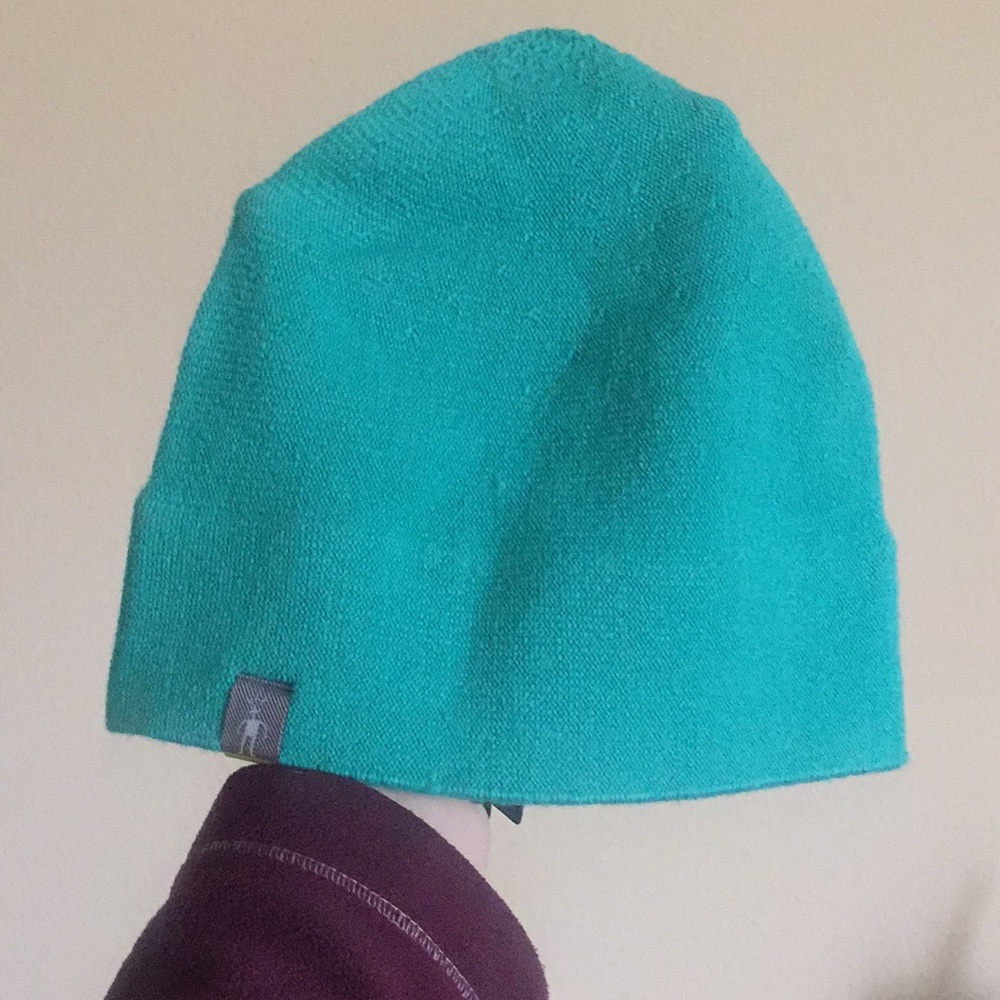 Smartwool Beanie Turquoise/Teal, 50% Merino Wool